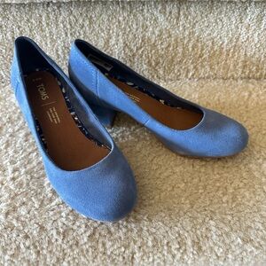 TOMS Beverly Women's Blue Heels